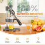Brand New Professional Citrus Press Manual Metal Juice Extractor - Silver Image 2