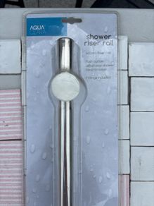 Aqua Clara shower riser rail