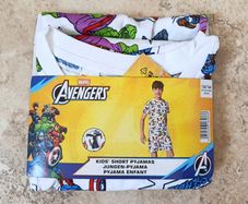 Marvel Avengers Kids' Short Pyjamas 12-14 years 158/164 100% cotton NEW