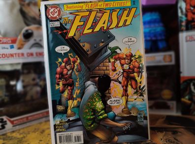 The Flash ! Issue #123 ! Homage of the cover of The Flash #123 from 1961 ! by DC Comics ! 1997 !