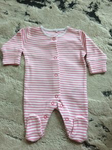 NEXT baby girl sleepsuit