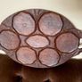 Superb Art Nouveau Style Vintage Handcarved Tray with Lilypad Design Image 9