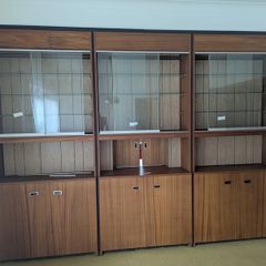 Vintage Mid-Century Modern Wall Unit Set (3 Cabinets) - Must be removed from current layout by buyer