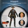 westworld Man in black battle  damaged action figure Exclusive by Diamond Select Image 2