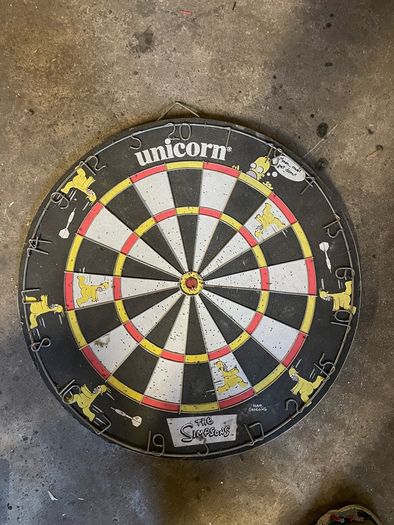 Simpsons Dart Board