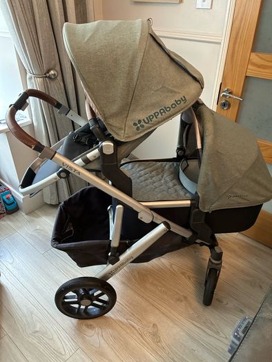 vista uppababy double buggy