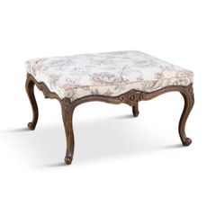 A Victorian mahogany upholstered stool