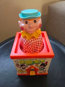 Vintage Fisher Price Jack in the box