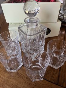 Galway Irish Crystal Decanter Set