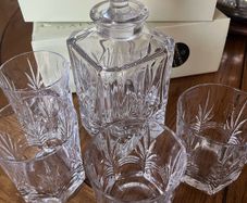 Galway Irish Crystal Decanter Set