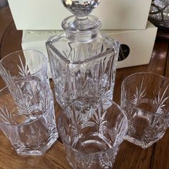 Galway Irish Crystal Decanter Set