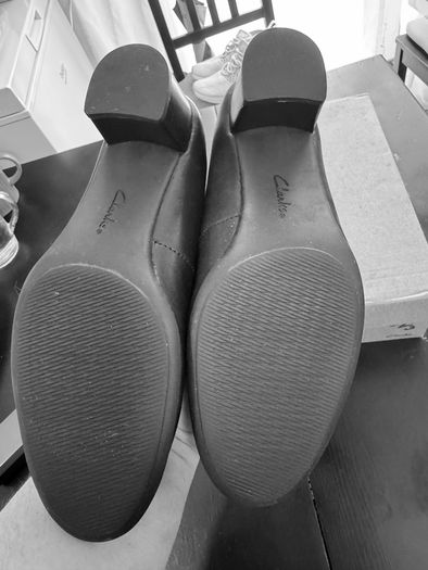 Clarks Leather Heels
