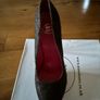 Brand new Noo glamorous size 44 glitter stiletto heels with platform Image 2