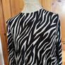 F&F zebra print swing Dress size 16 new with tags Image 2