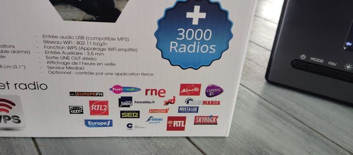Internet Radio WiFi Dab with adapter Brand New Working perfectly