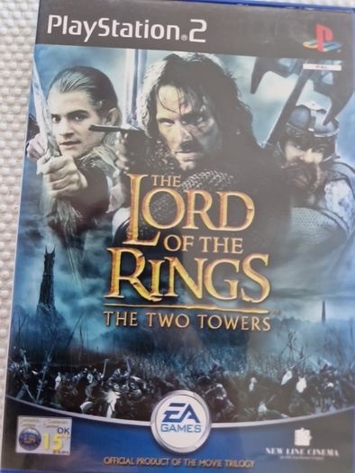 The Lord of the Rings The Two Towers PlayStation2 Ps2 Games Original