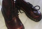 Boys Ox Blood Dr Martens