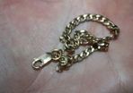 9ct Yellow Gold Bracelet 375 , 3,9g