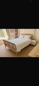 Queen Sleigh Bed (Like New)