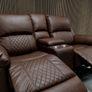 Roman 3+2 Leather Manual Recliner Sofa Image 7