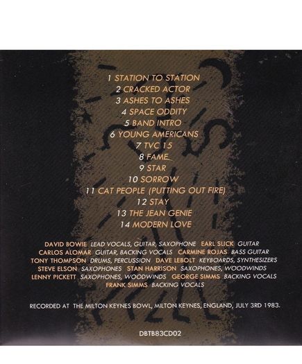 Bowie Sound of Gold 10 Disc Silver Edition