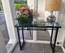 Black Side Table