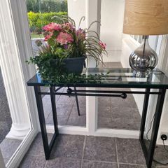 Black Side Table