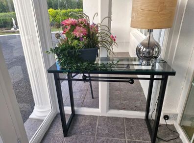 Black Side Table