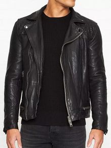 All Saints Conroy Men's Leather Jacket