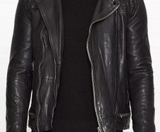 All Saints Conroy Men's Leather Jacket