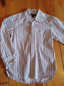 Age 6-7 Striped Tommy Hilfiger Shirt