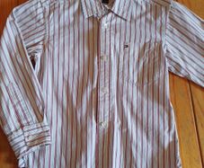 Age 6-7 Striped Tommy Hilfiger Shirt