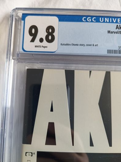 Akira Issue 16 CBCS / CGC 9.8  Certified Graded Comic Framed  DC Marvel