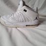 2017 Jordans size 4 eu 36.5 white leather in excellent condition Image 5