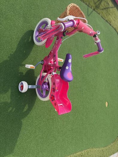 12" kids bike - pink