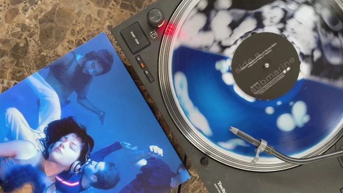 The Marias Submarine Blue in Black Coloured Liquid Filled Limited Edition LP Exclusive Numbered Rare