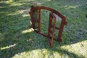 Iron Door Hutch Antique Rustic Open Window