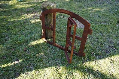 Iron Door Hutch Antique Rustic Open Window
