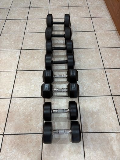 Commercial Dumbbell Set, Selling Cheap!!!