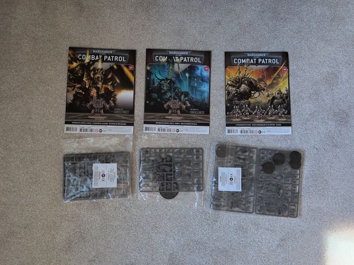 Warhammer Chaos Hellbrute and Terminators