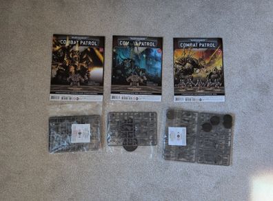 Warhammer Chaos Hellbrute and Terminators