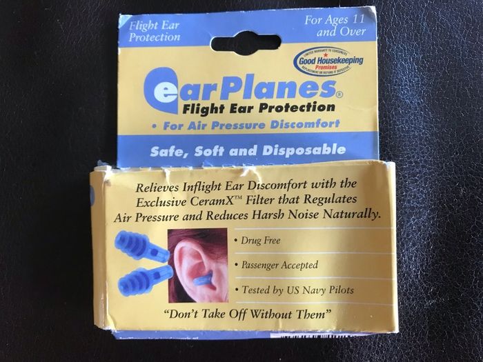 Earplanes for flight ear protection
