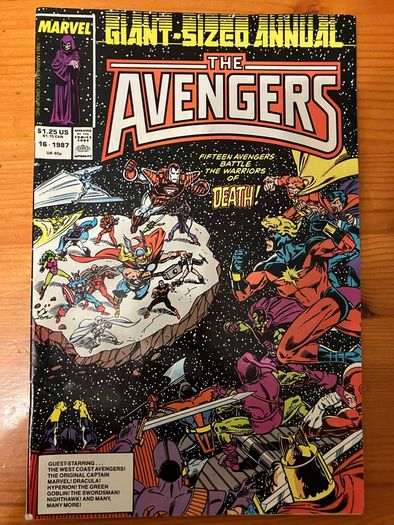 Comic: 'The Avengers' annual no. 16 / 1987
