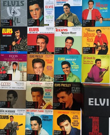 Elvis 18 UK No. 1's [Complete Box]. Free Postage!