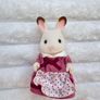 Sylvanian Families Chocolate Mother Figure Vintage 1985 Epoh approx. 9 cm. Dirty Used Please see photos Image 2