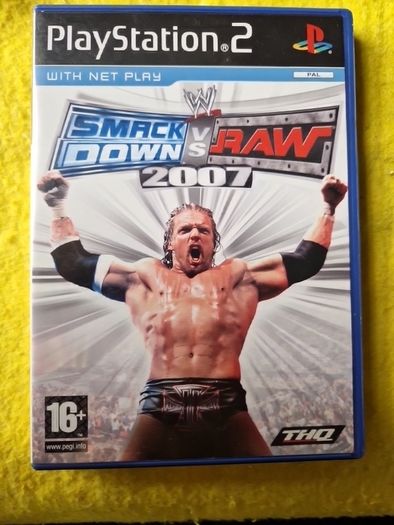 Smack Down vs Raw 2007 PlayStation2 ps2 games Original