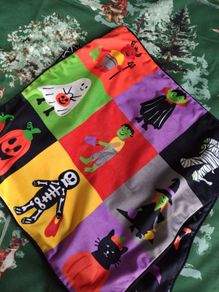 Set of x2 Halloween Cushion Covers and x2 Pillowcases