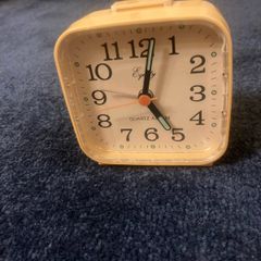 Vintage Quartz Bedside Alarm Clock