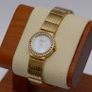 Ladies Citizen Gold Tone Eco-Drive Quartz Watch Image 2