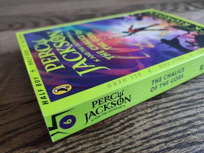 Percy Jackson and the Olympians: The Chalice of the Gods (Book 6) by by Rick Riordan , Age 9+
